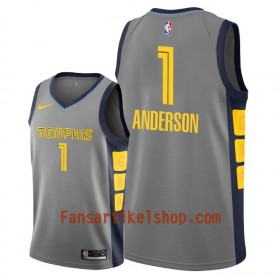 Memphis Grizzlies Trikot Kyle Anderson 1 2018-19 Nike City Edition Grau Swingman - Herren